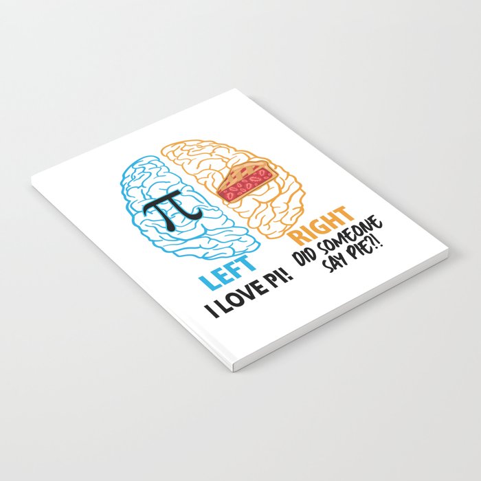 Left Brain Right Brain Pi Notebook