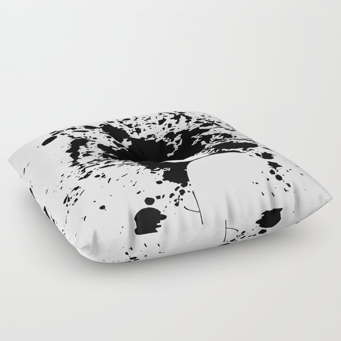 Raye 6 Splatter Floor Pillow