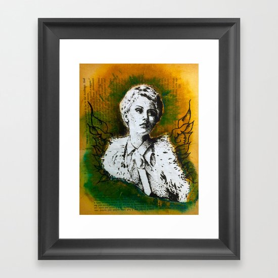 Wing Series Three (Angel) Framed Art Print
