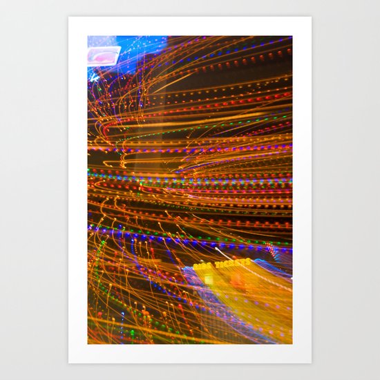 Night Light 58 Art Print