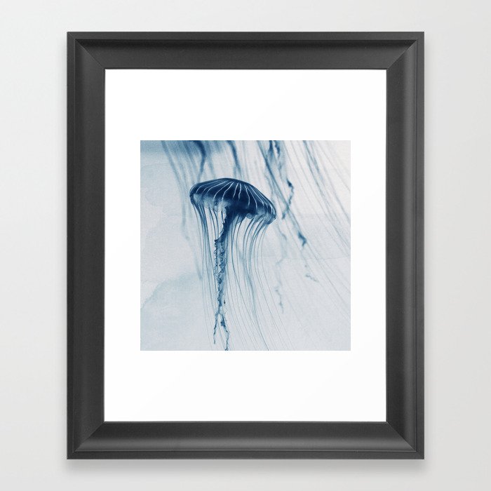 Deep Blue Sea #4 Framed Art Print