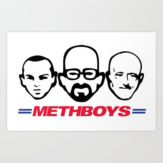 Meth Boys Art Print