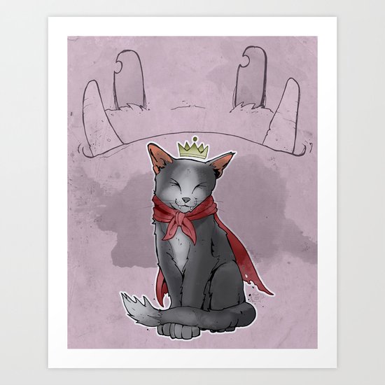 Cait Sith Art Print