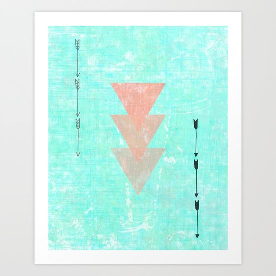 Color Me Aztec Art Print