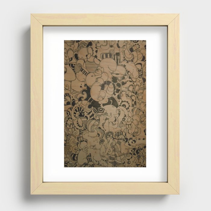 Exile of The Rat king  Recessed Framed Print