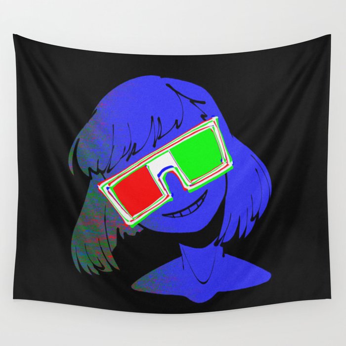 RGB 3D Vision Wall Tapestry