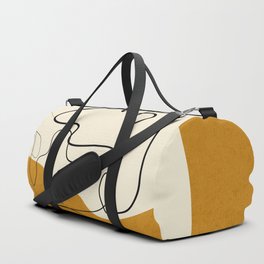 Abstract Portrait 3 Duffle Bag