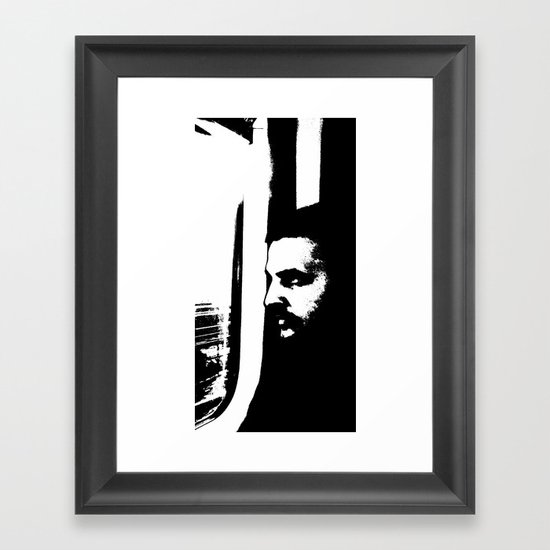 Intently Framed Art Print
