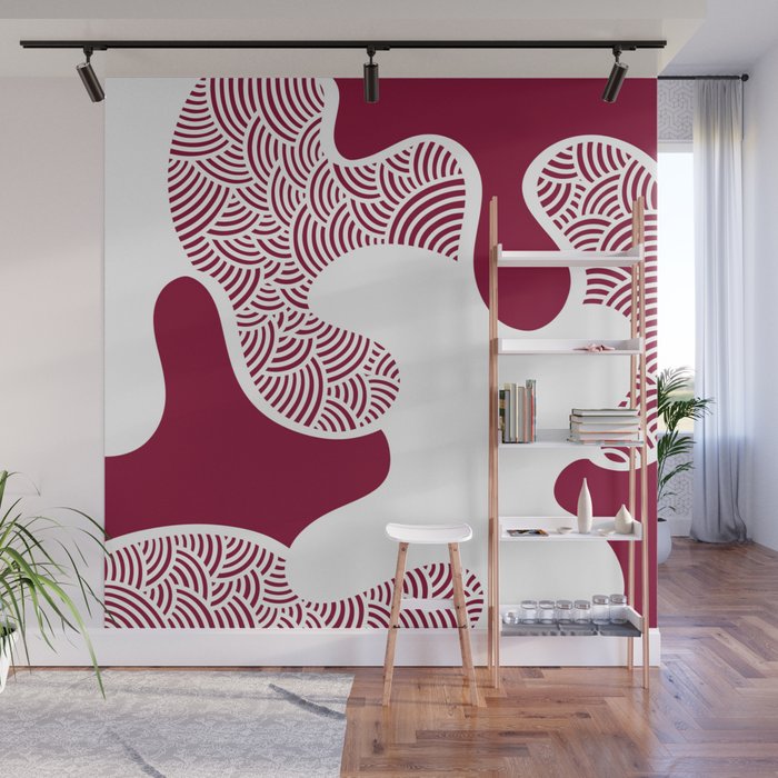 Abstract arch pattern 4 Wall Mural
