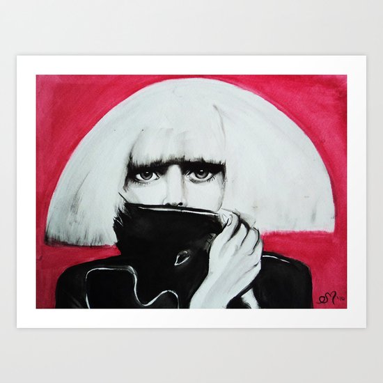 Mons†er Art Print