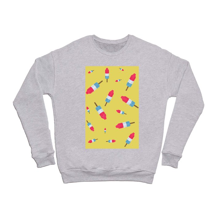 Popsicles - Retro Pattern  Crewneck Sweatshirt
