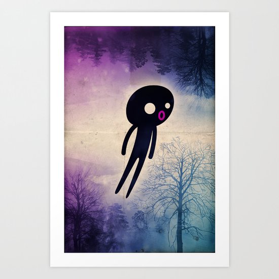 omino_ solitario Art Print