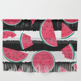 Red Watermelon Pattern Wall Hanging