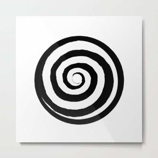 İnfinite Hole Metal Print