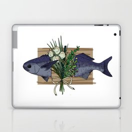 Seafood Series : Paperbark Blue Cod Fish Laptop & iPad Skin