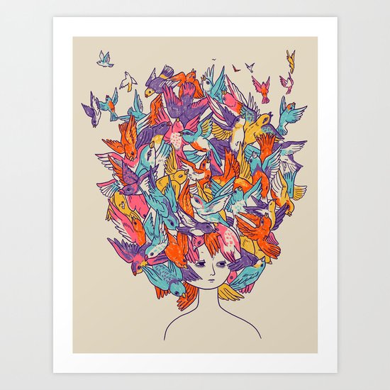 Birdy Art Print