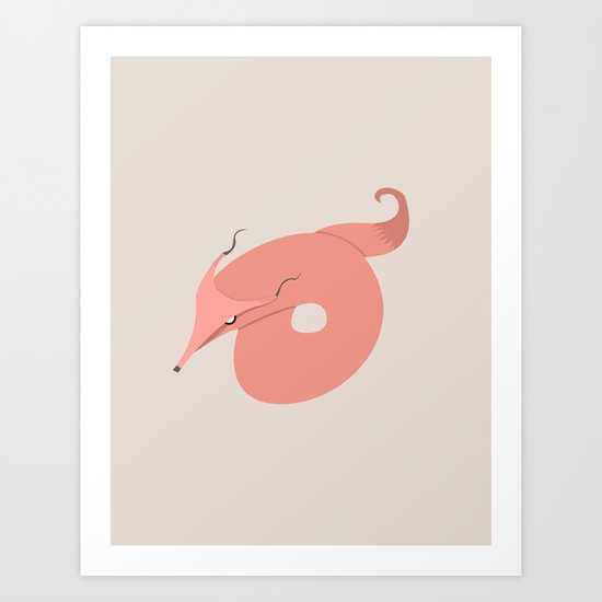 The Fox Art Print