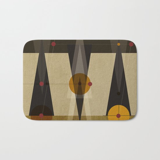 Geometric/Abstract 2 Bath Mat
