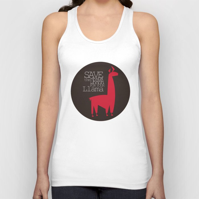 Save the Drama for your Llama Tank Top