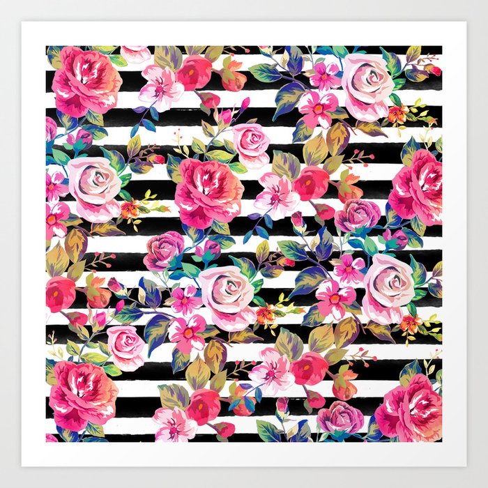 spring floral print
