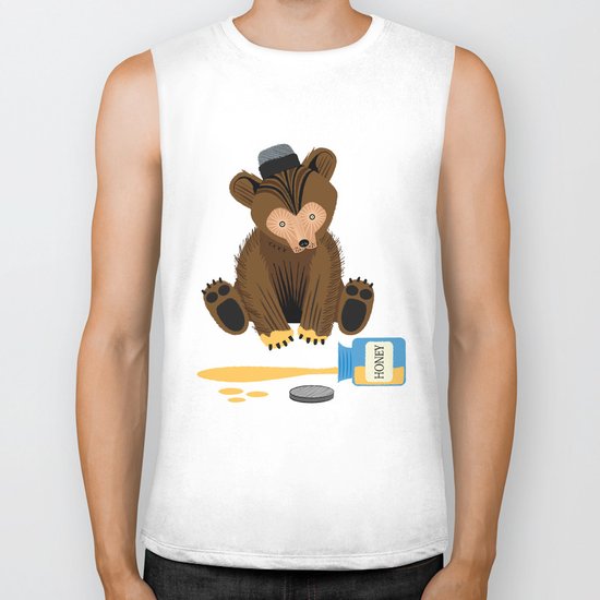 The Honey Bear Biker Tank