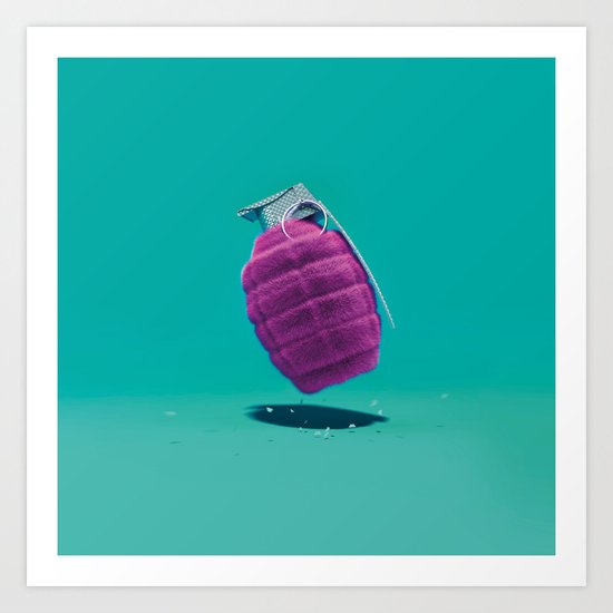 Smart Bomb Art Print