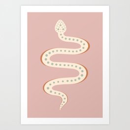 Minimal Snake XXXVIII Art Print