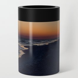 Sunset at the Beach Can Cooler