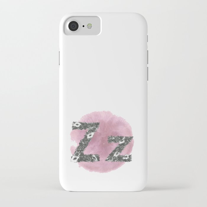 Zz Pink iPhone Case