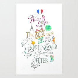 The Happily Ever After Art Print