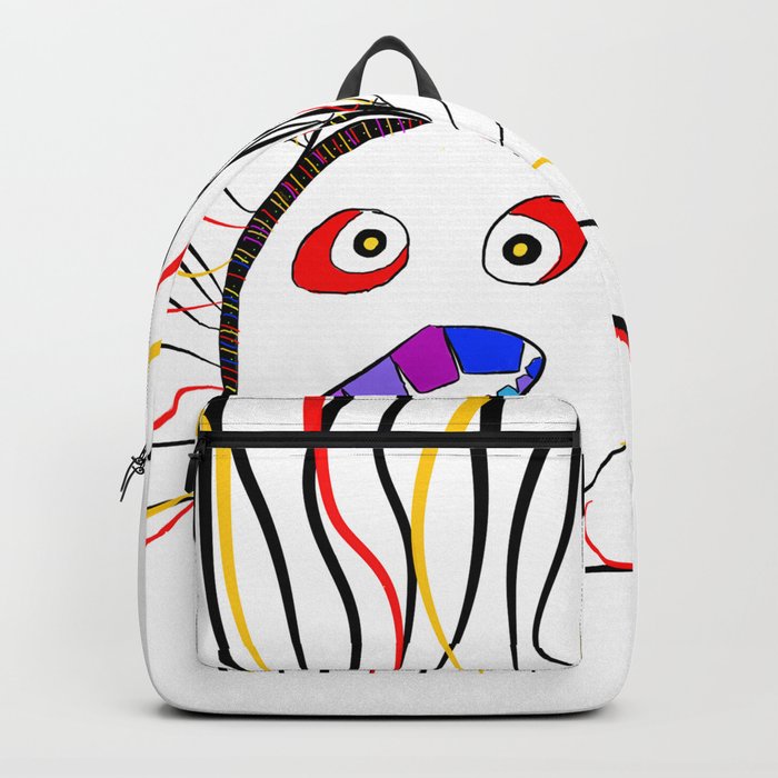 Bobby Bubble Backpack By Bbillustrator Society6