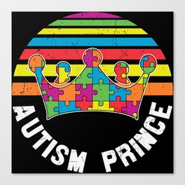 Autism Prince Canvas Print