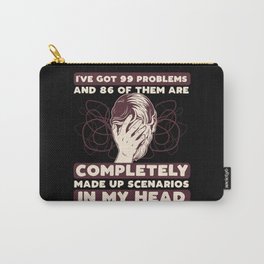 Anxiety Disorder Mental Health Carry-All Pouch