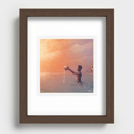 Offerings to Sun Recessed Framed Print