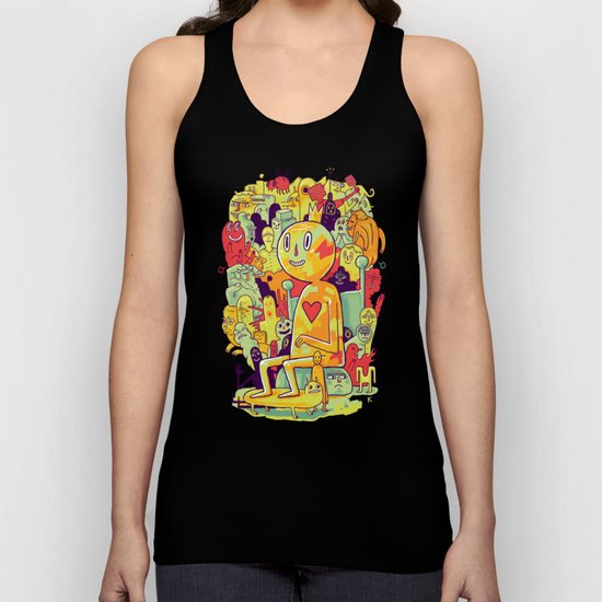 Knee-Jerk Unisex Tank Top