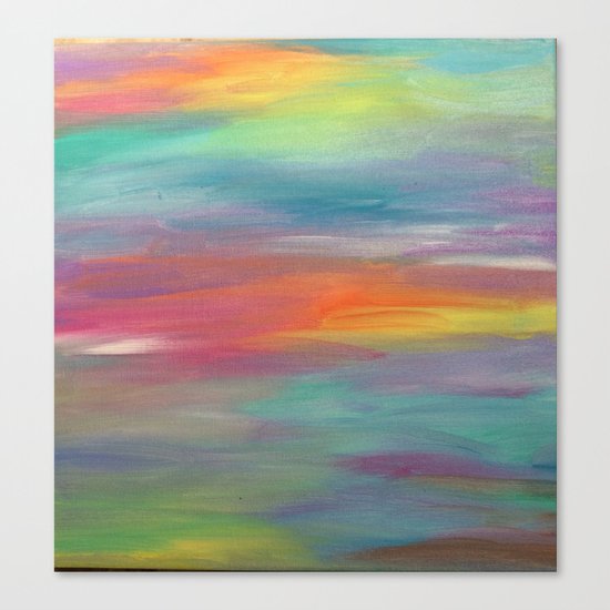 Opal Landscape Canvas Print