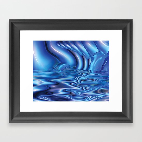 Imbued by Artist McKenzie (www.McKenzieArtStudio.com) Framed Art Print