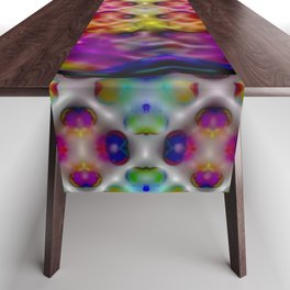 Four-leaved clover abstract ... Table Runner