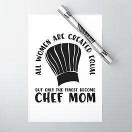 Funny Chef Mom Saying Wrapping Paper