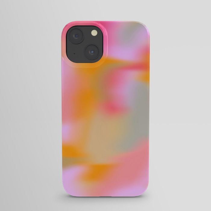 Cloud Color - Pink iPhone Case