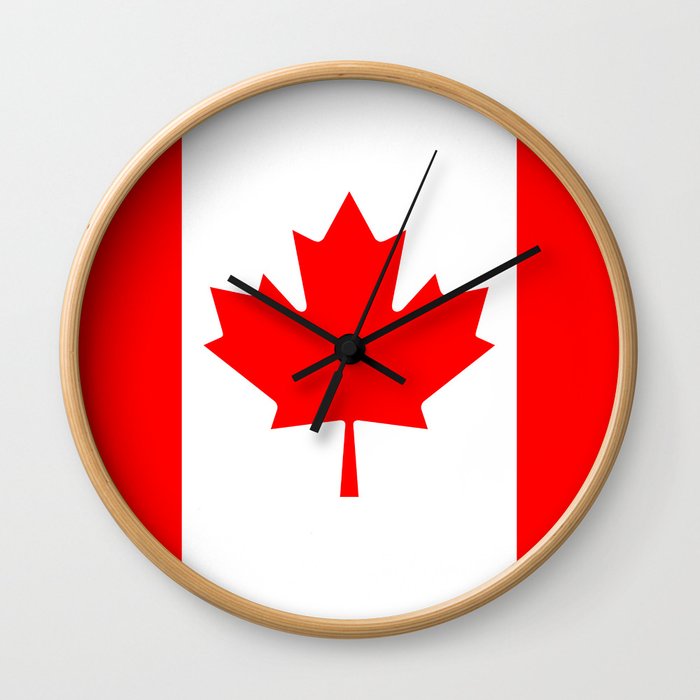 Flag of Canada Wall Clock