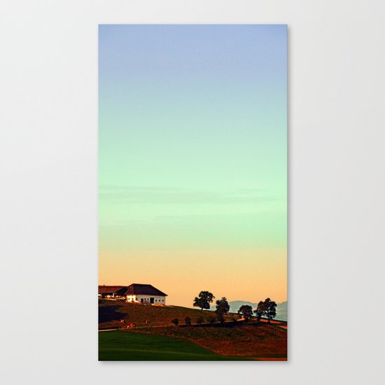 The silence of no lambs | landscape photography Canvas Print