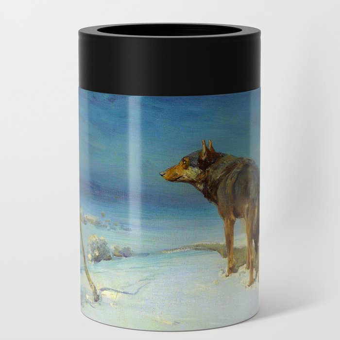 Alfred Wierusz-Kowalski The Lone Wolf Can Cooler