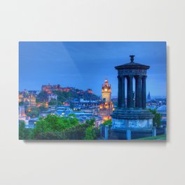 Edinburgh, Scotland Metal Print | Color, Digital, Caltonhill, Edinburghcastle, Castle, Scotland, Calton, Europe, Edinburgh, Photo 