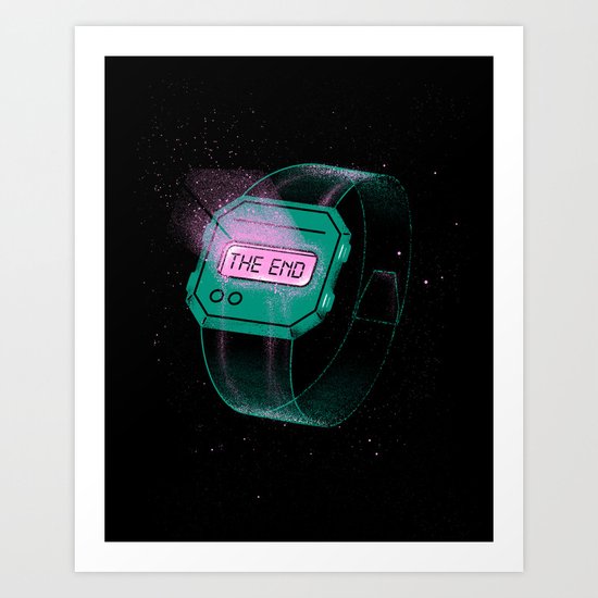 End of Time Art Print