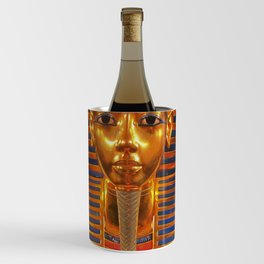 King Tut Egyptian Death Mask Wine Chiller