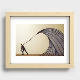 "For you I know I'd even try to turn the tide." - Johnny Cash Recessed Framed Print