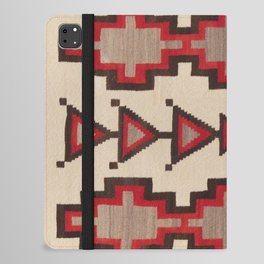 Antique Geometric Navajo Vintage Southwest Ethnic Pattern Tribal Rug Print iPad Folio Case