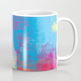 Grungy Multicolor Abstract Coffee Mug