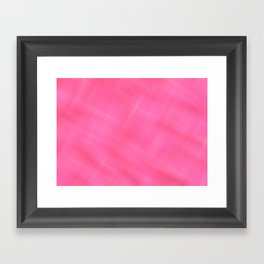 Hot pink movement  Framed Art Print